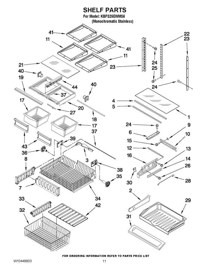 Diagram for KBFS25EWMS6
