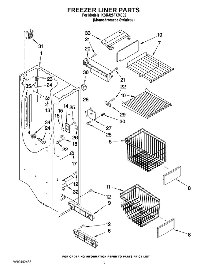 Diagram for KSRJ25FXMS02