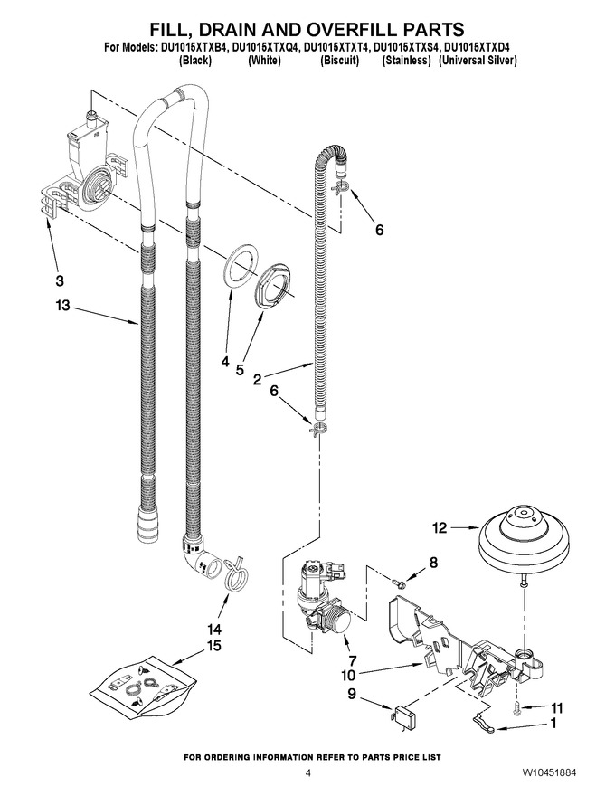 Diagram for DU1015XTXQ4