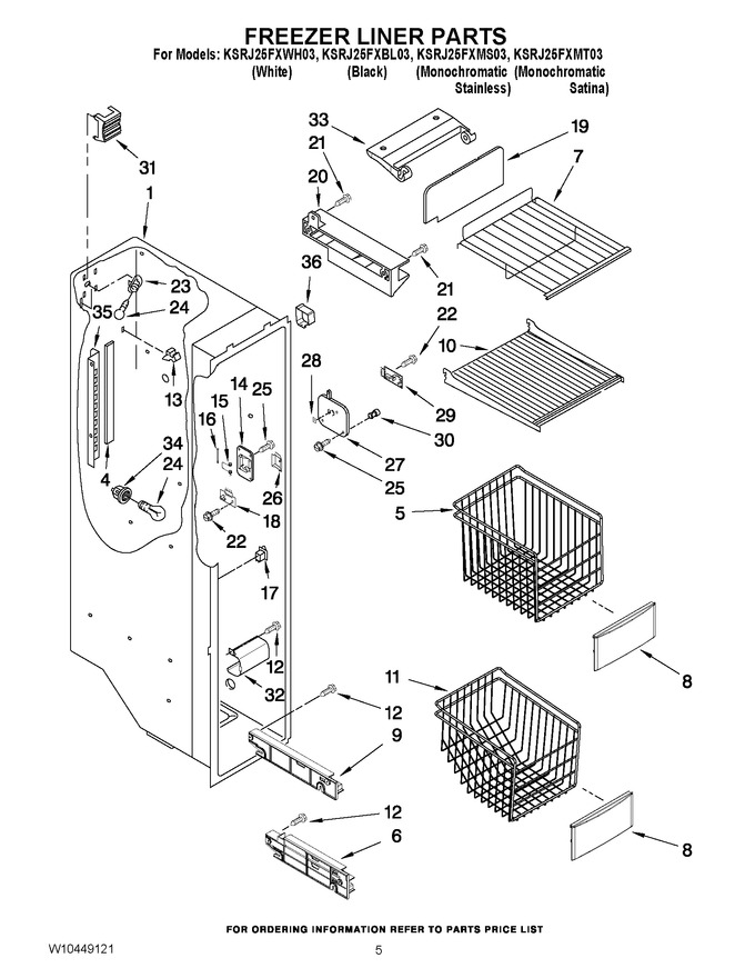Diagram for KSRJ25FXMS03