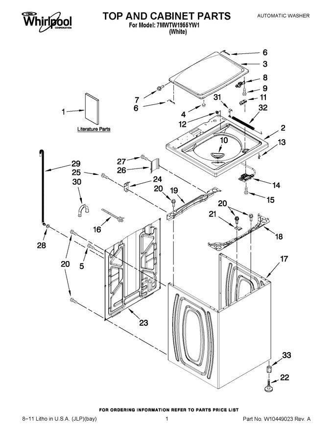 Diagram for 7MWTW1955YW1