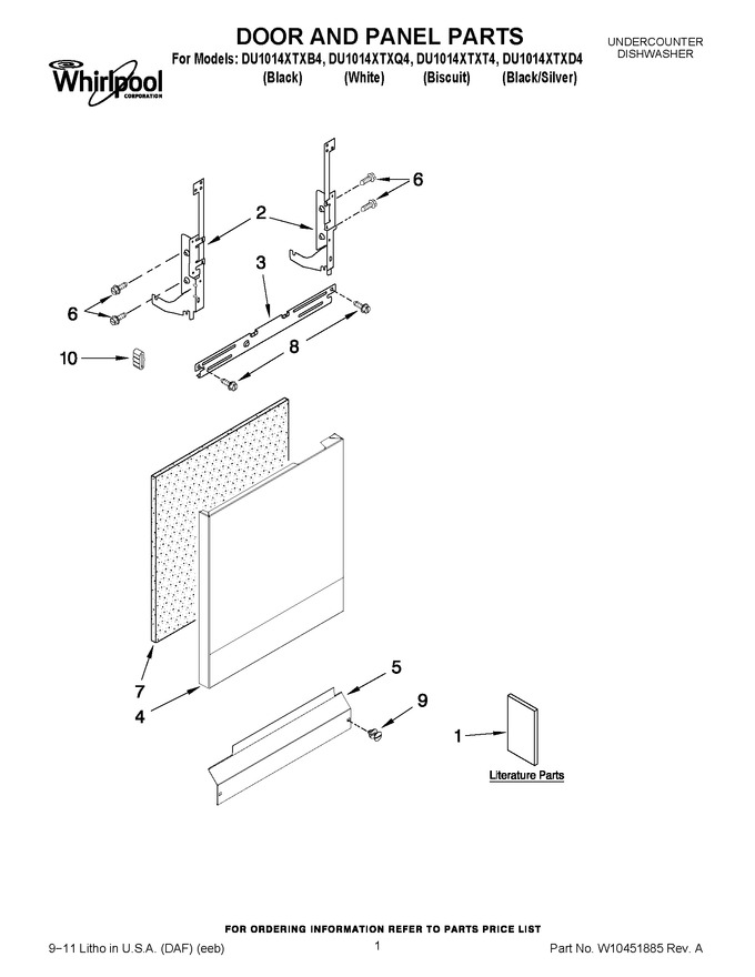 Diagram for DU1014XTXQ4
