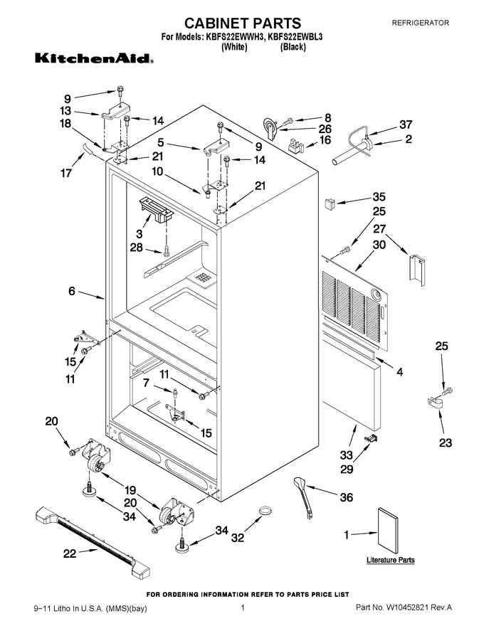 Diagram for KBFS22EWWH3