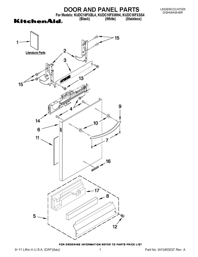 Diagram for KUDC10FXSS4