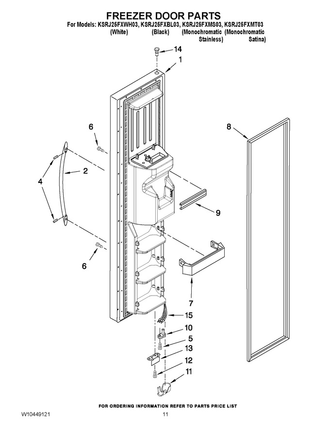 Diagram for KSRJ25FXWH03