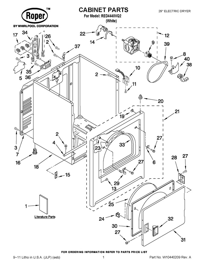 Diagram for RED4440VQ2