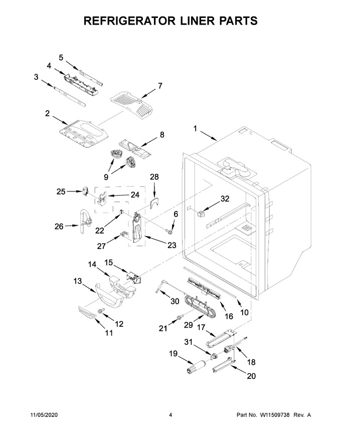 Diagram for KRFF302ESS03