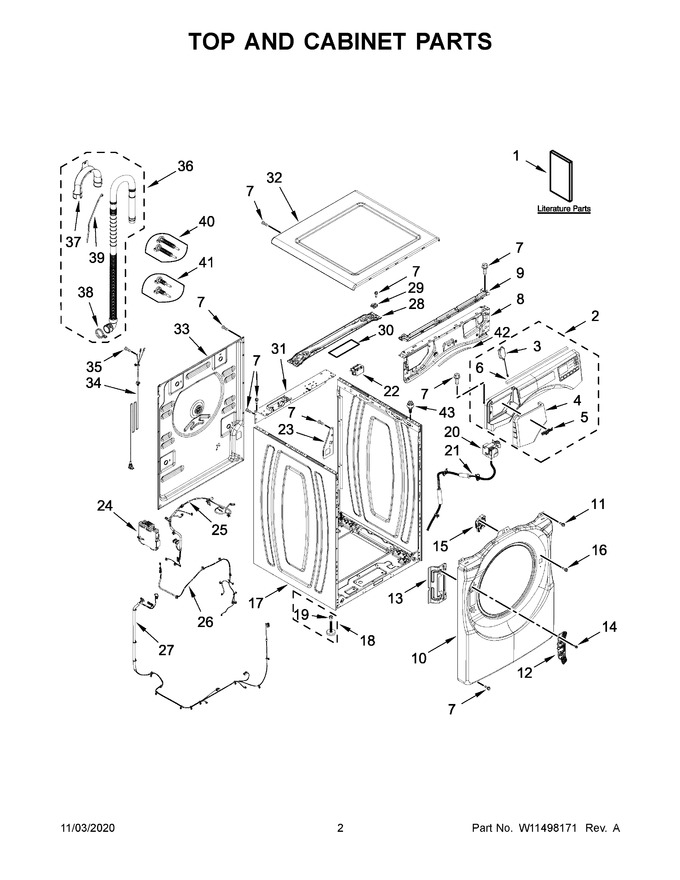 Diagram for WFW862CHC3