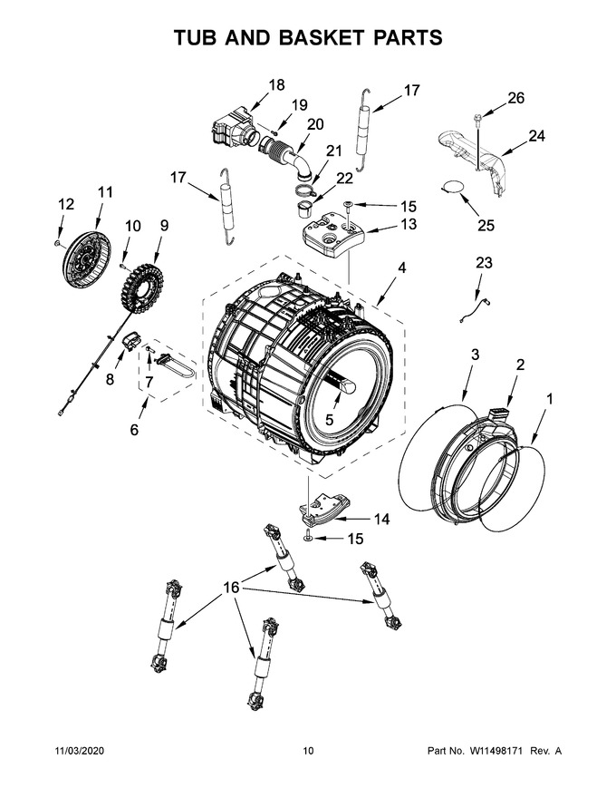 Diagram for WFW862CHC3