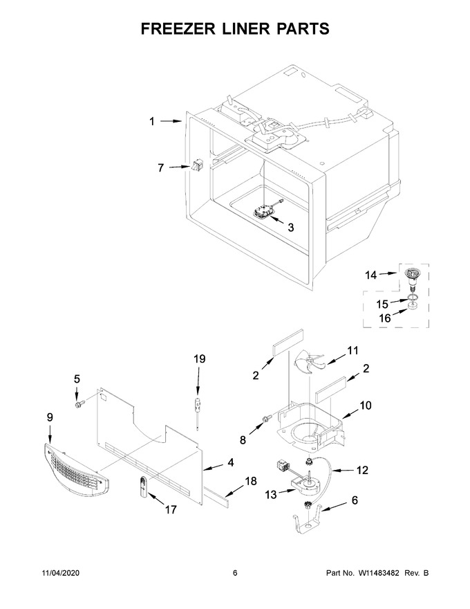 Diagram for WRF757SDHZ02