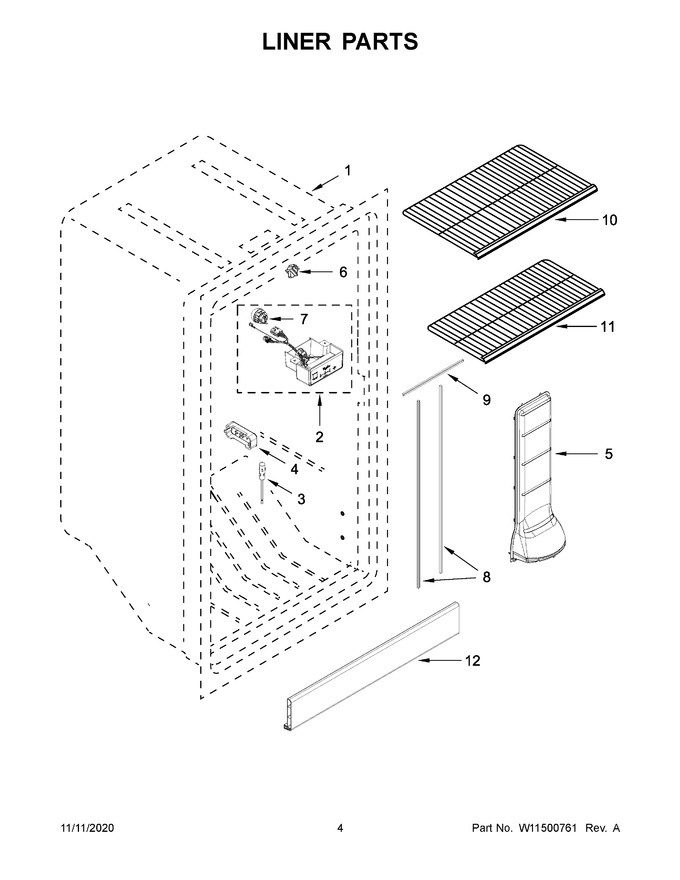Diagram for WZF34X16DW06