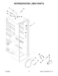 Diagram for 03 - Refrigerator Liner Parts