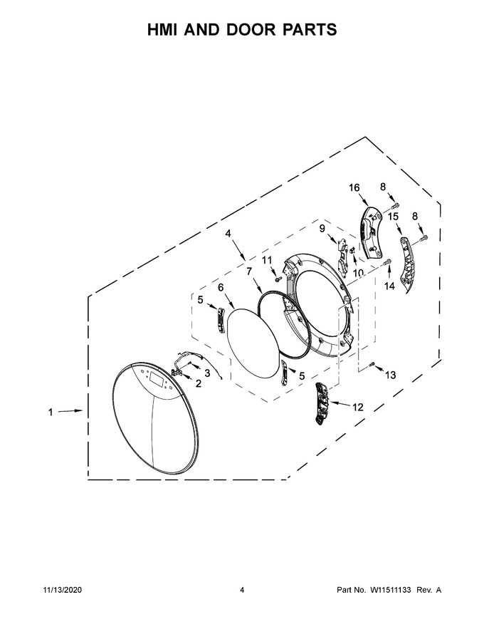 Diagram for WED9620HBK2