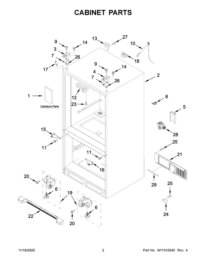 Diagram for WRF535SWHW03