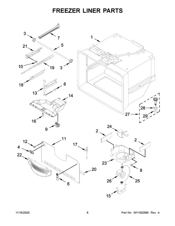 Diagram for WRB329LFBM02