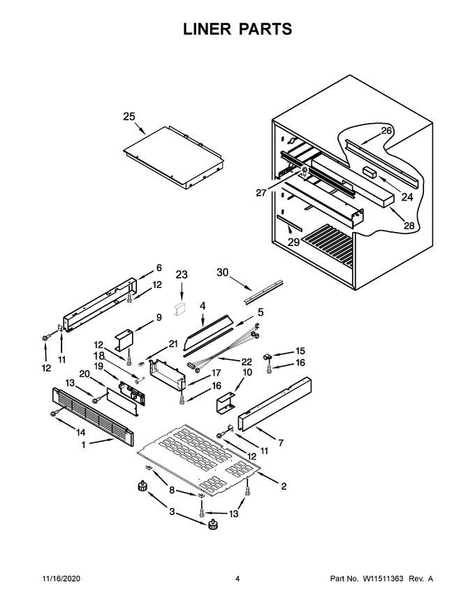 Diagram for KUDF204EPA01