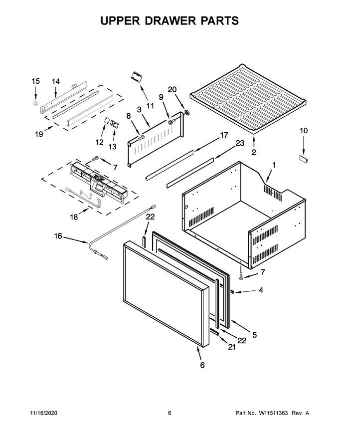 Diagram for KUDF204EPA01