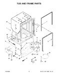 Diagram for 06 - Tub And Frame Parts