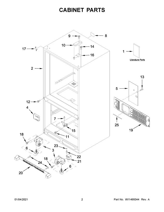 Diagram for WRB119WFBM02