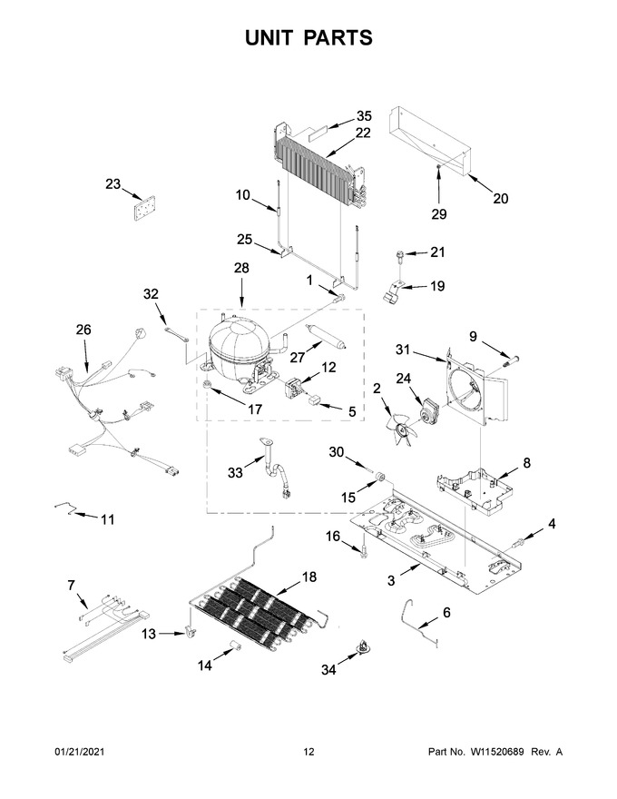 Diagram for WRF540CWHZ04