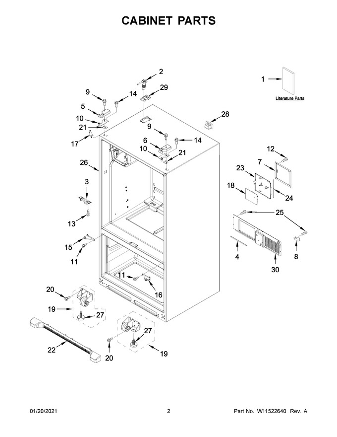 Diagram for WRF550CDHZ04
