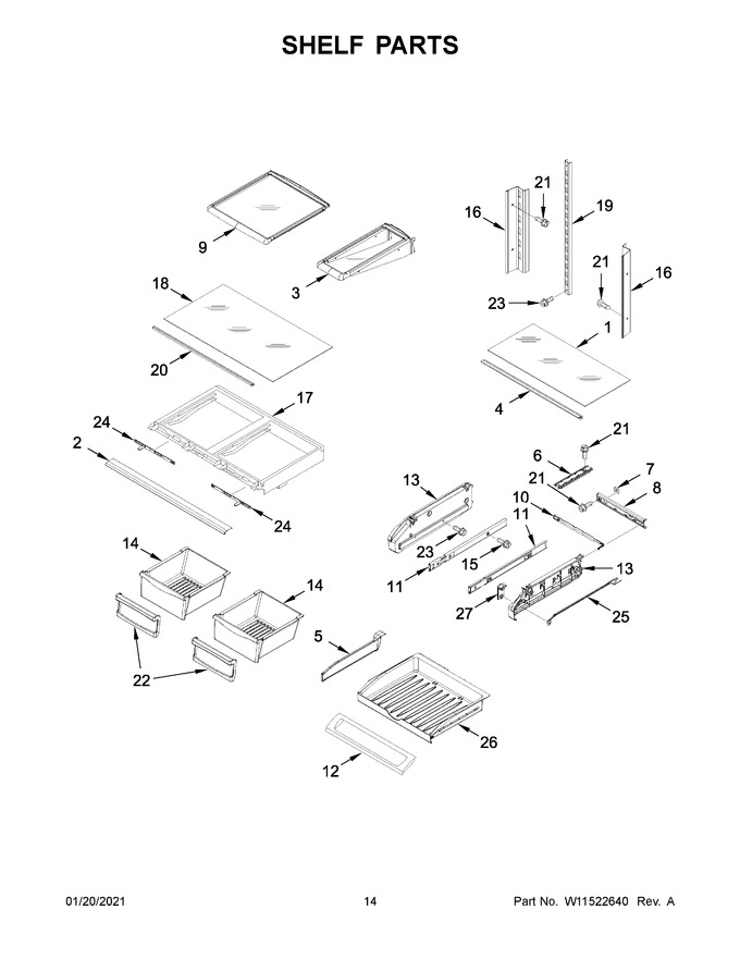 Diagram for WRF550CDHZ04
