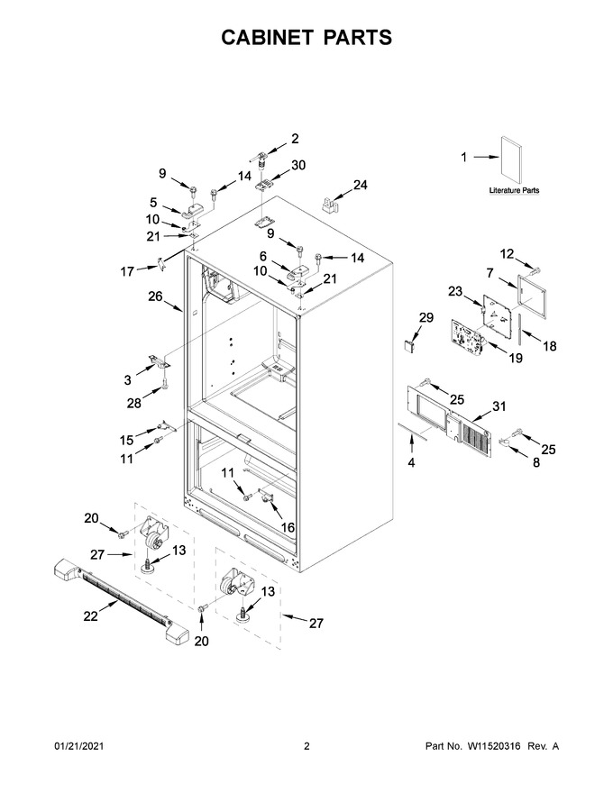 Diagram for WRF555SDFZ12