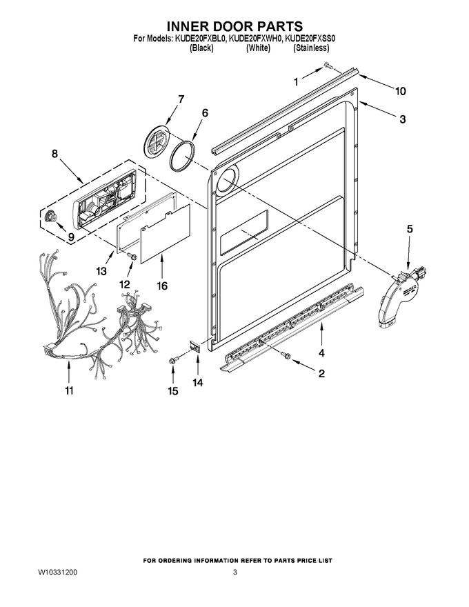 Diagram for KUDE20FXSS0