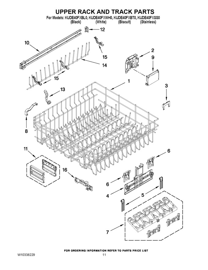Diagram for KUDE40FXBL0