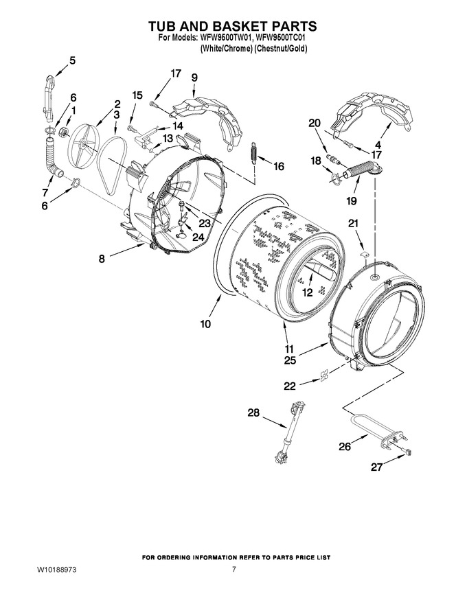Diagram for WFW9500TW01