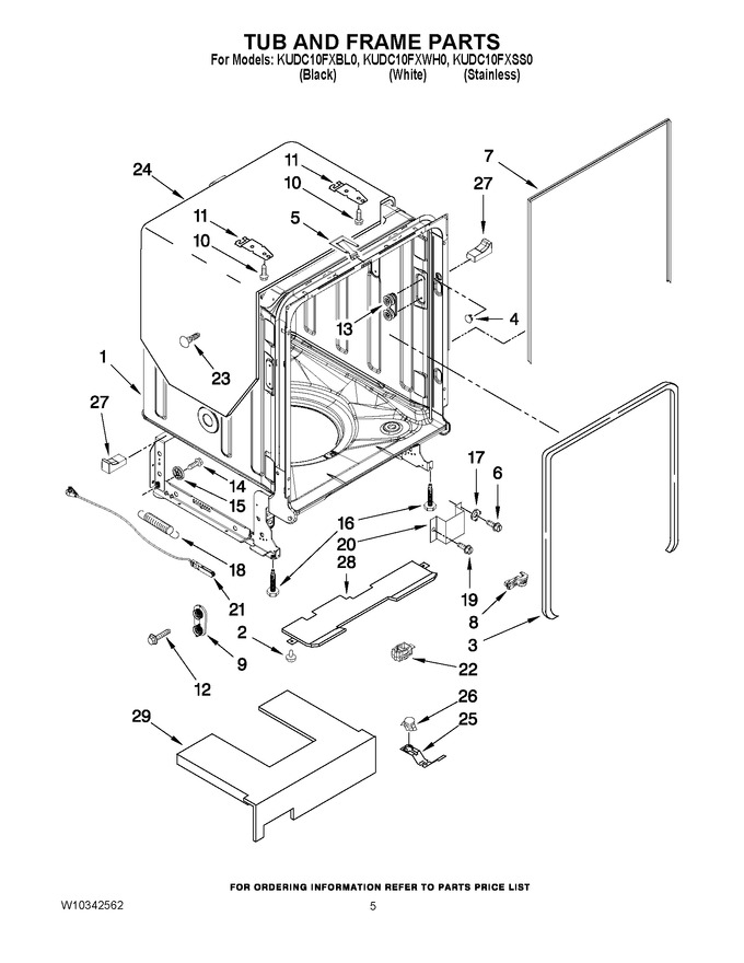 Diagram for KUDC10FXBL0