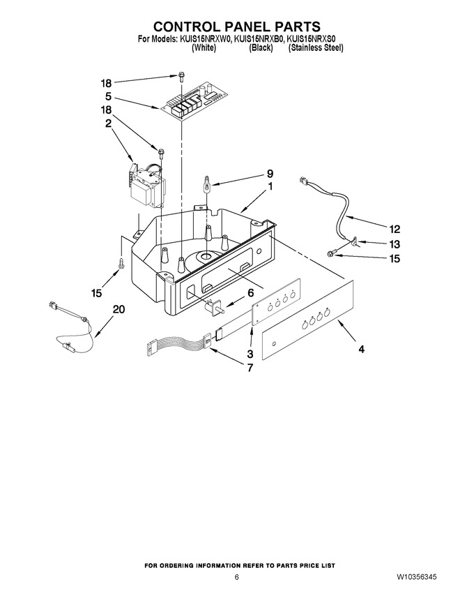 Diagram for KUIS15NRXB0