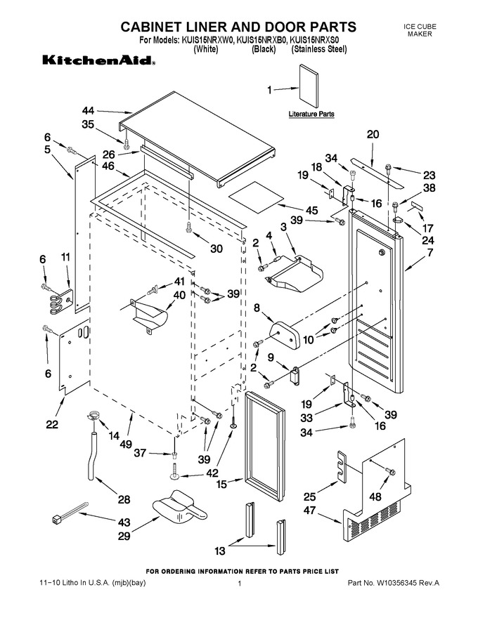 Diagram for KUIS15NRXB0