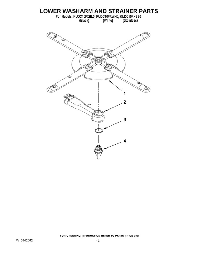 Diagram for KUDC10FXWH0