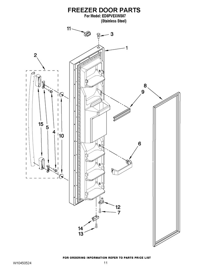 Diagram for ED5PVEXWS07
