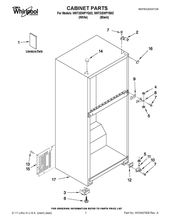 Diagram for W8TXEWFYQ02