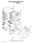 Diagram for 02 - Refrigerator Liner Parts