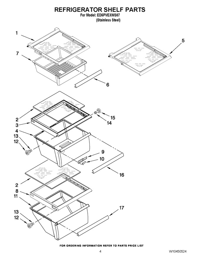 Diagram for ED5PVEXWS07