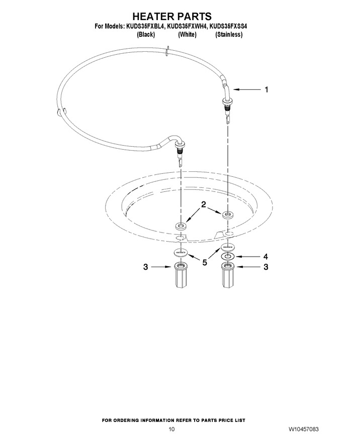 Diagram for KUDS35FXWH4