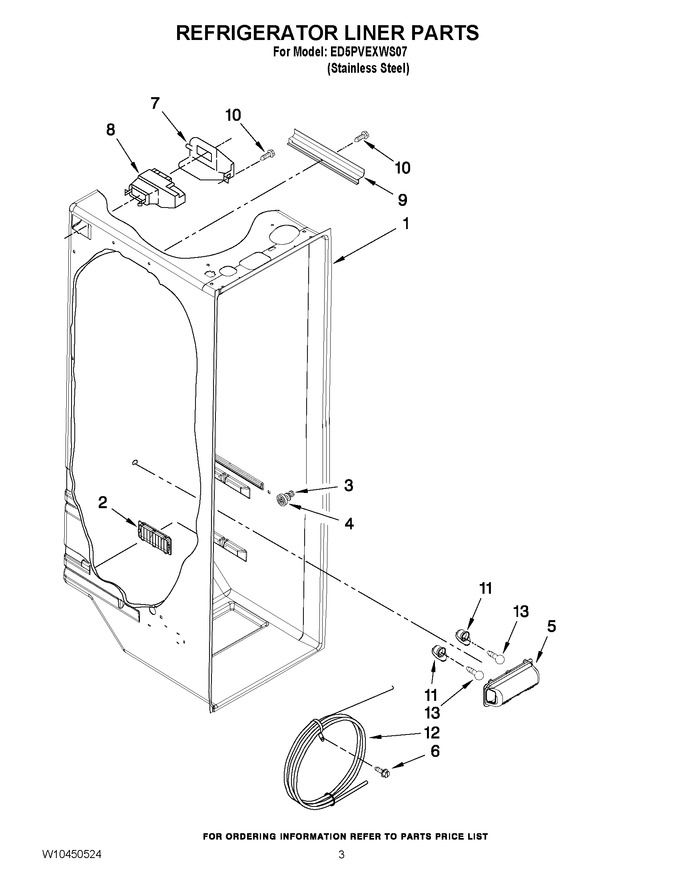 Diagram for ED5PVEXWS07