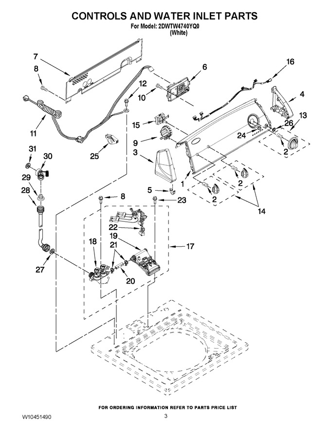 Diagram for 2DWTW4740YQ0