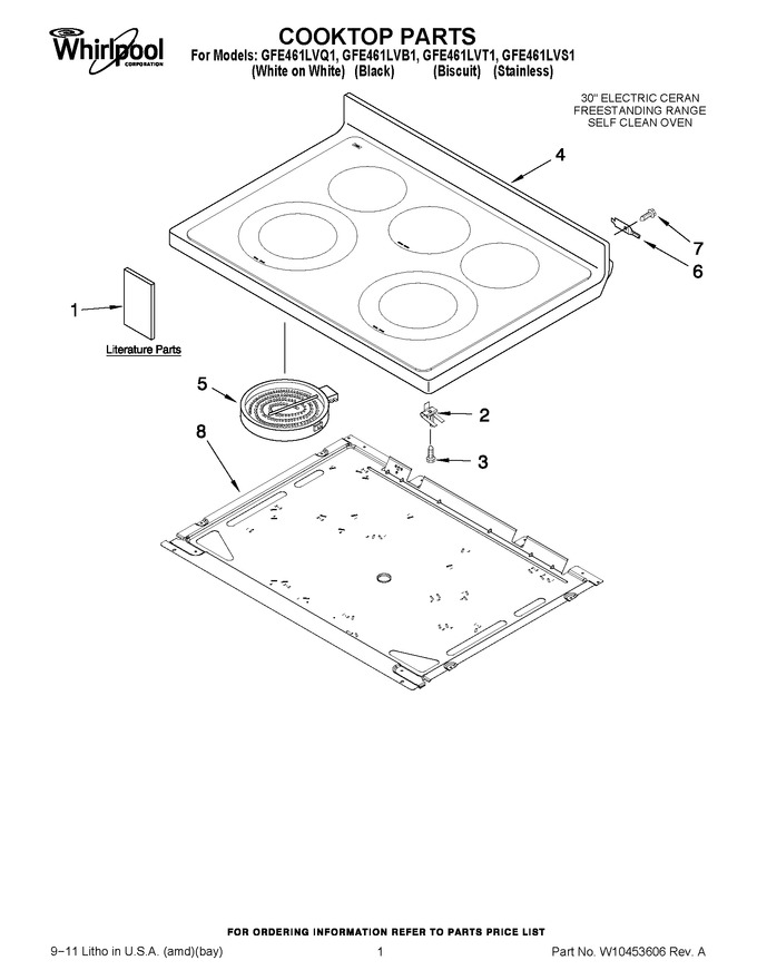 Diagram for GFE461LVB1