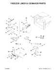 Diagram for 04 - Freezer Liner & Icemaker Parts