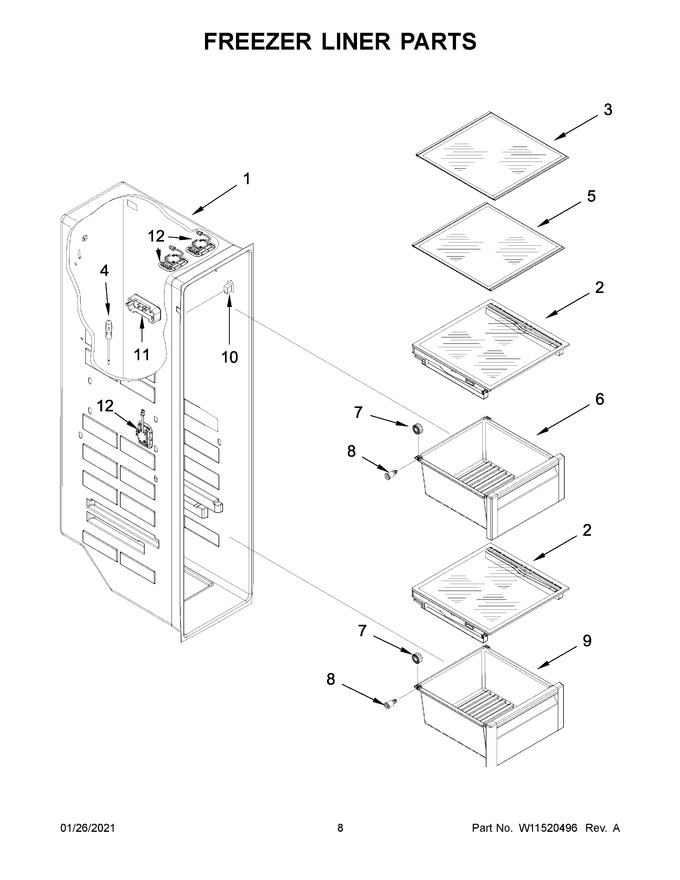 Diagram for WRS973CIHZ01