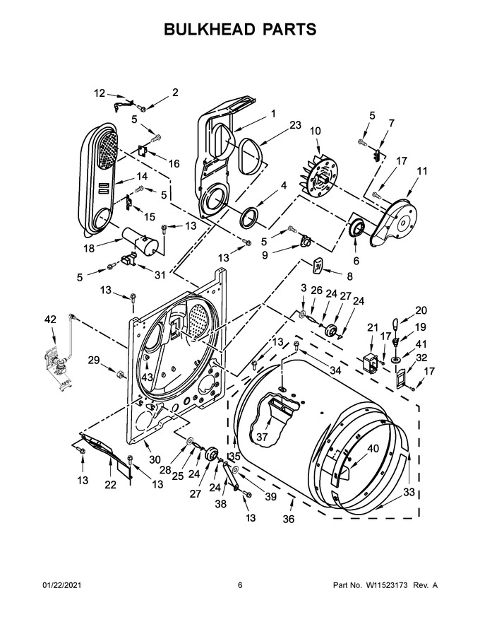 Diagram for WGD49STBW3