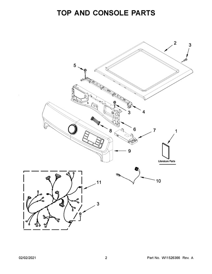 Diagram for YMED8630HW2