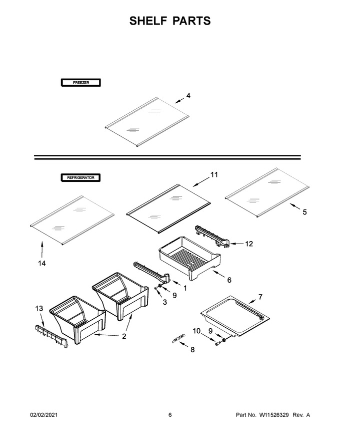 Diagram for WRT318FMDB06