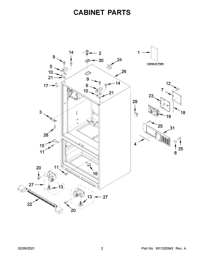 Diagram for WRF555SDHB03