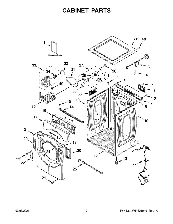 Diagram for YWED9620HC2
