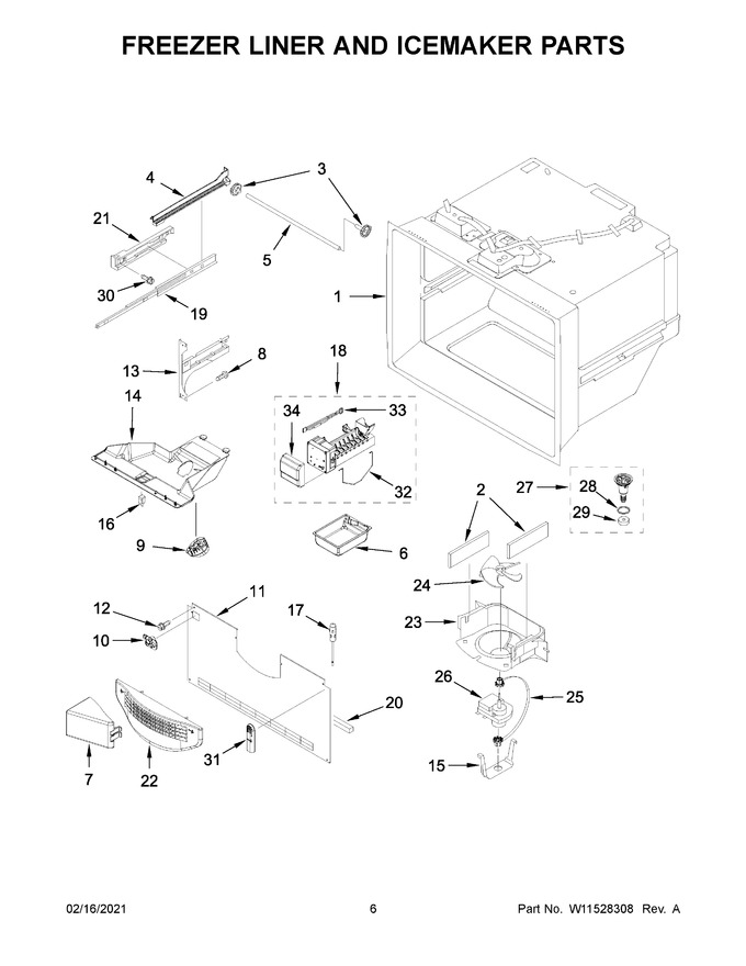 Diagram for WRF540CWHB02